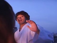 THI10 Sultry Japanese Goddess With Plump Booty Devours Bulging Cock Expertly